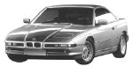 BMW E31 B1845 Fault Code